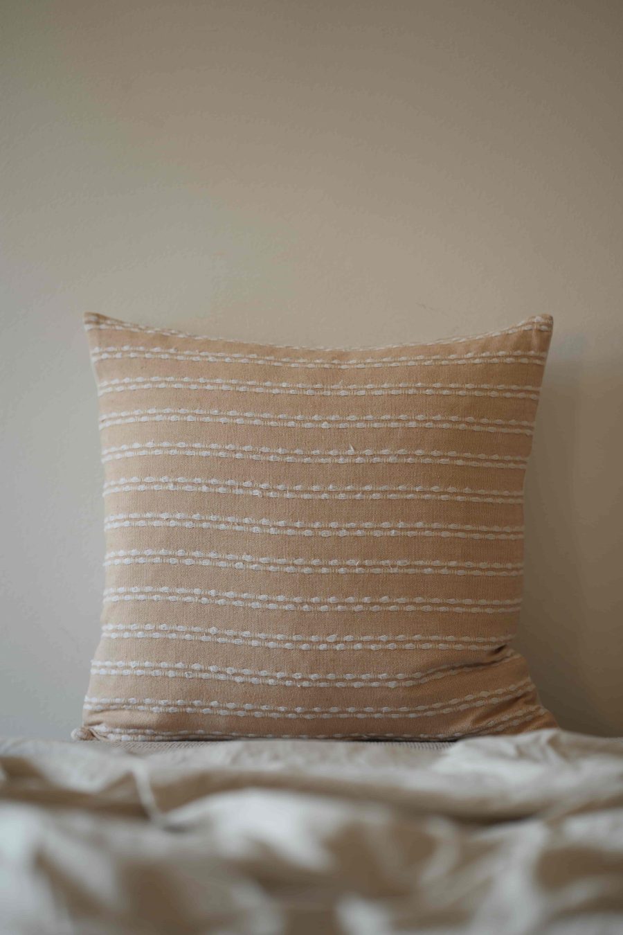 Gordes Woven Cotton Cushion Cover - Premium Home Decor - Mustardmil