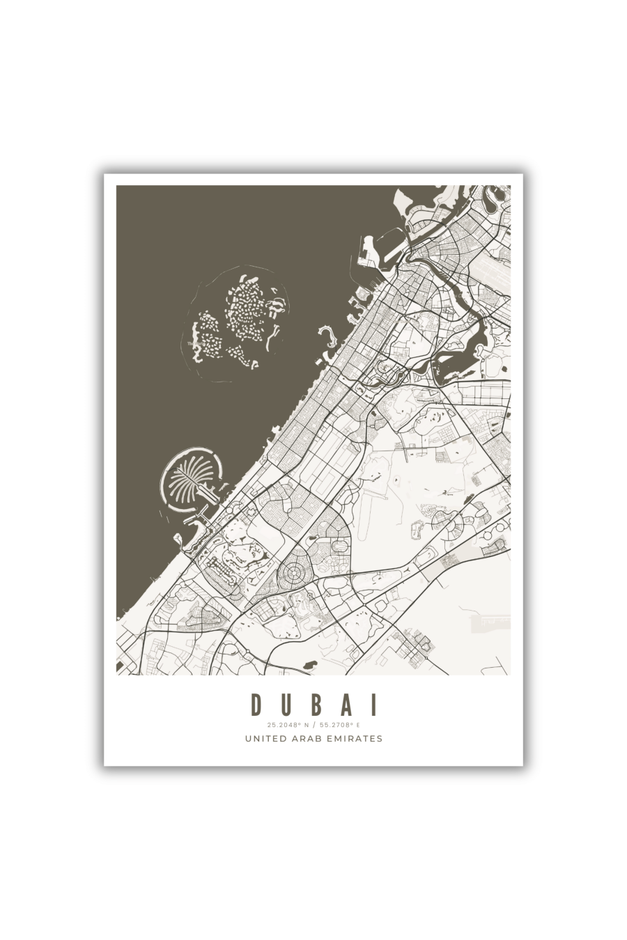 dubai city map shop now