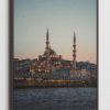 Süleymaniye Camii Original Art Print - Ottoman Architecture