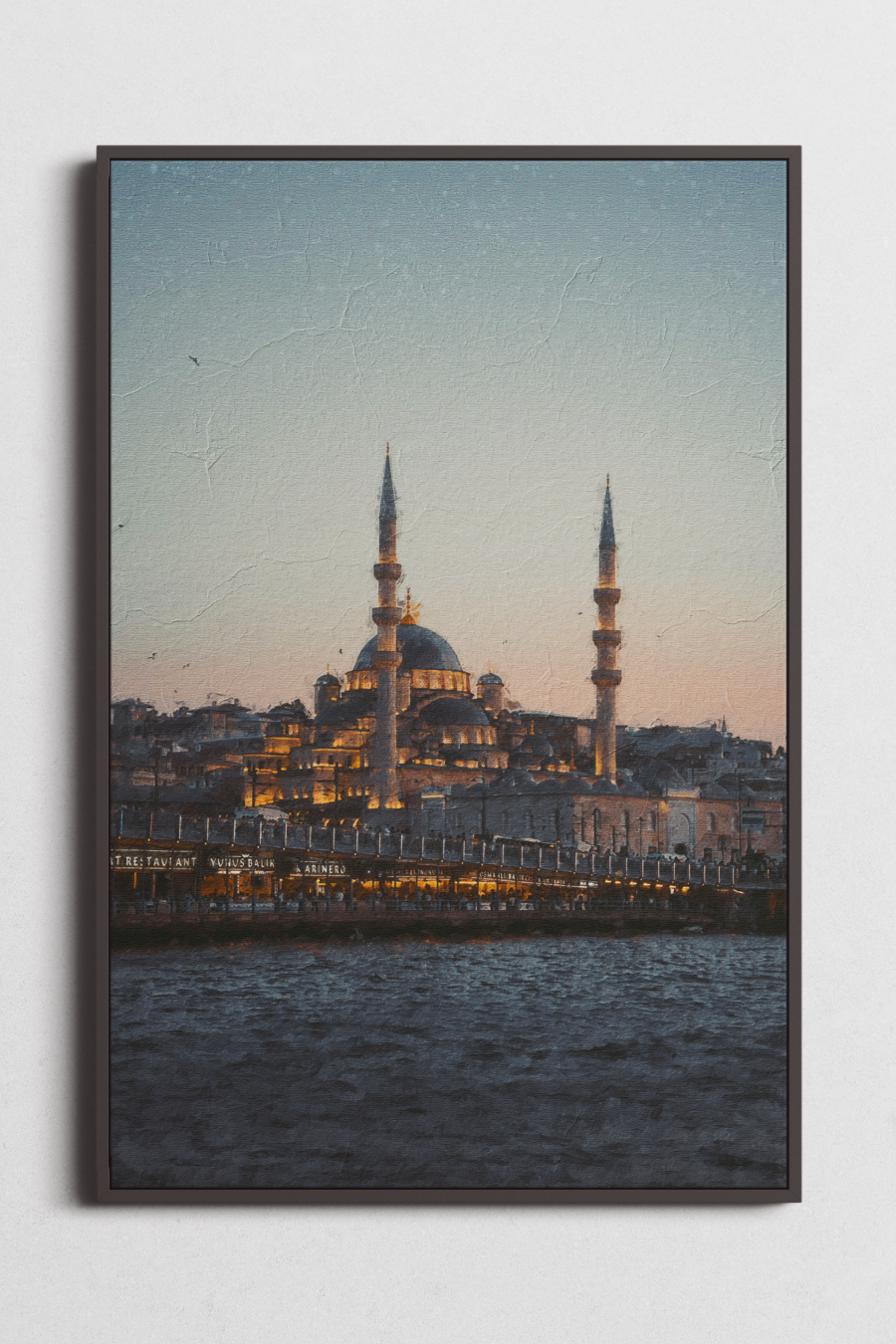 Süleymaniye Camii Original Art Print - Ottoman Architecture