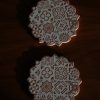 Varika Turkish Ceramic Coaster - Single/Set of 2 - Image 3