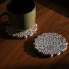 Varika Turkish Ceramic Coaster - Single/Set of 2 - Image 2
