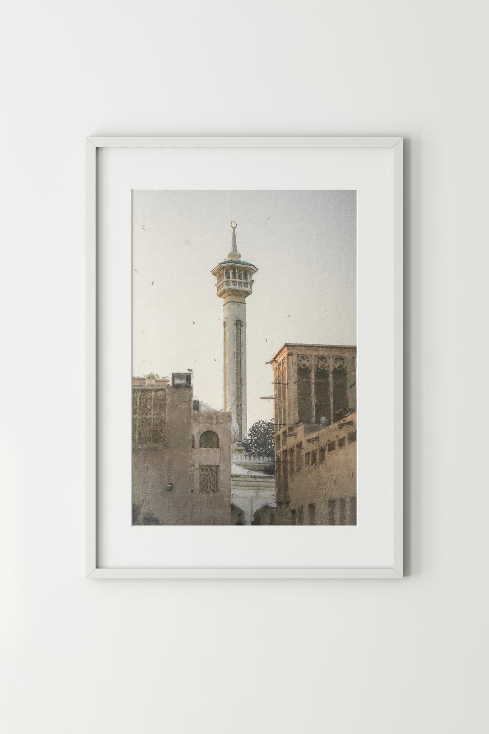 Old Dubai Al Fahidi Art Print