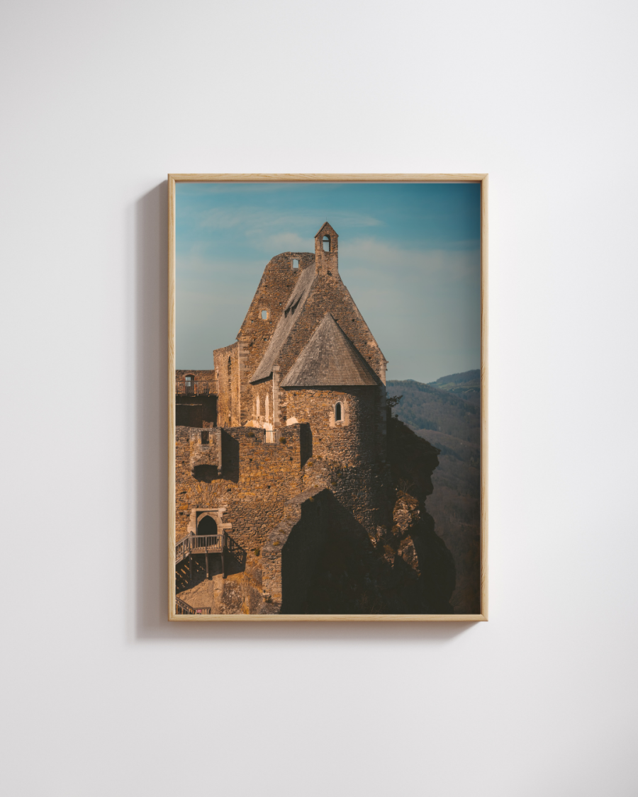 Aggstein Castle Photography Print