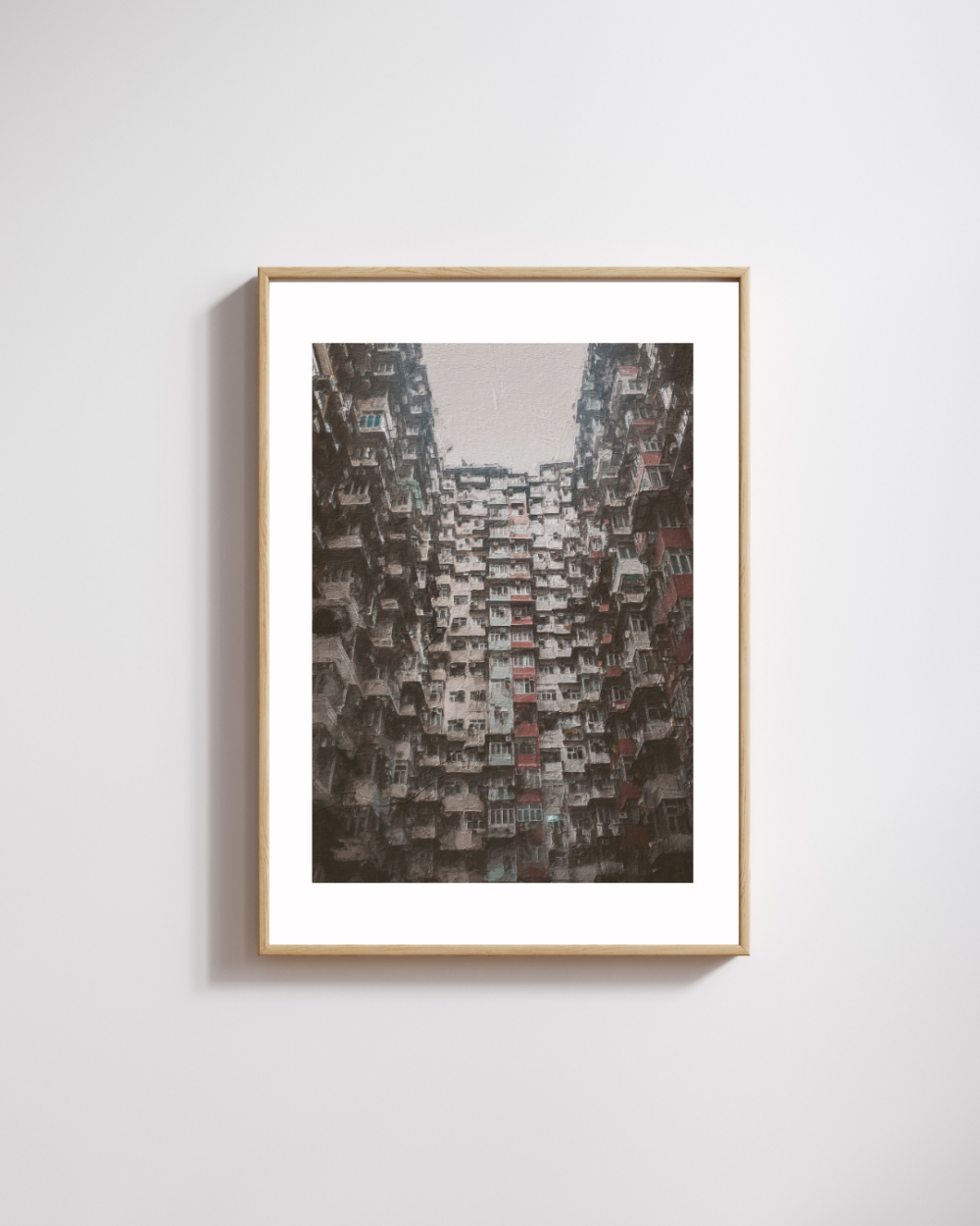Yick Cheong Moster Building Hong Kong Art Print - Image 2