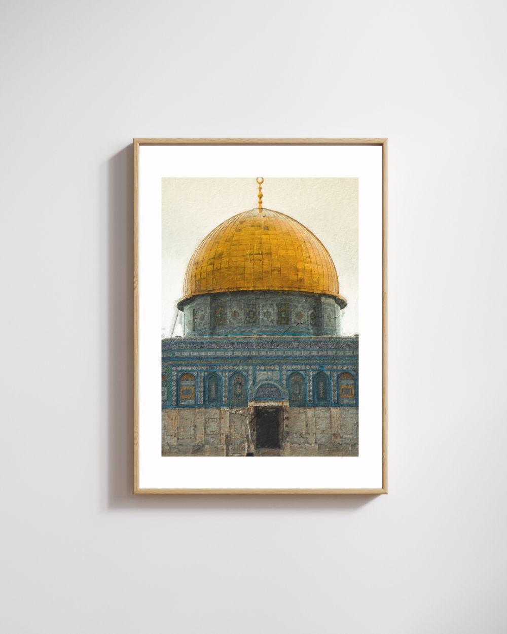 Dome of the Rock Art Print - Image 2