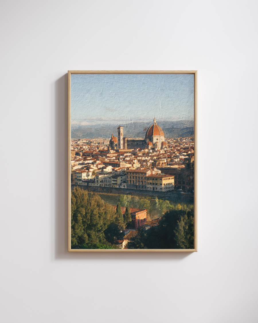 Florence View Art Print