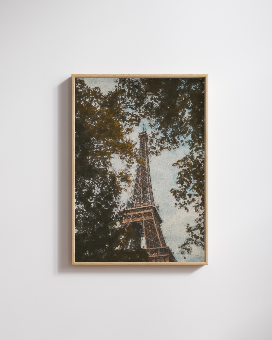 Eiffel Tower #1 Art Print