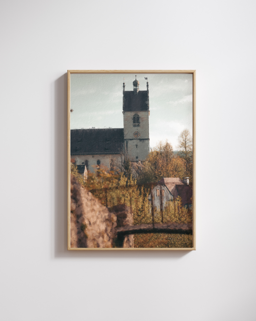 Bregenz Evening Art Print