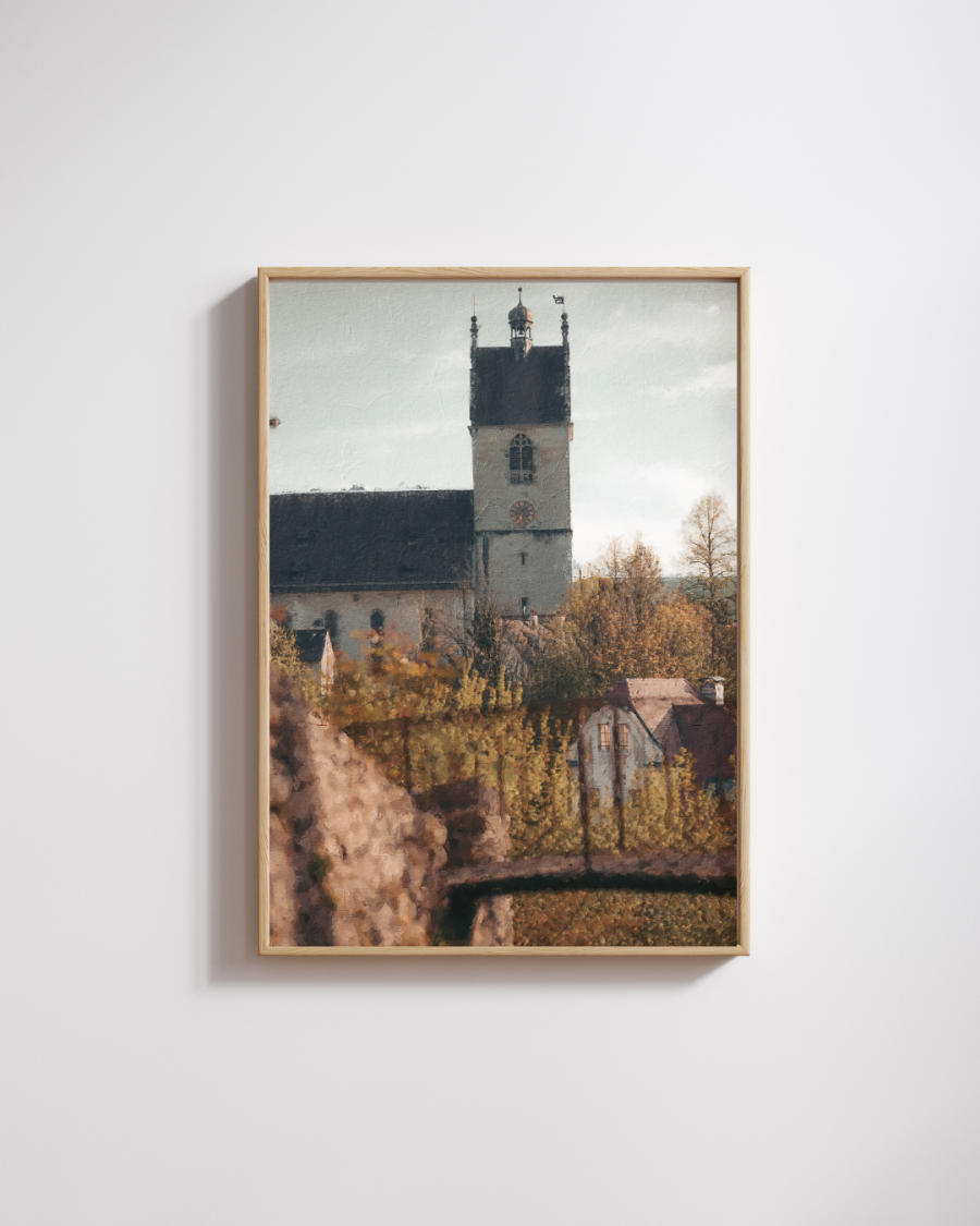 Bregenz Evening Art Print