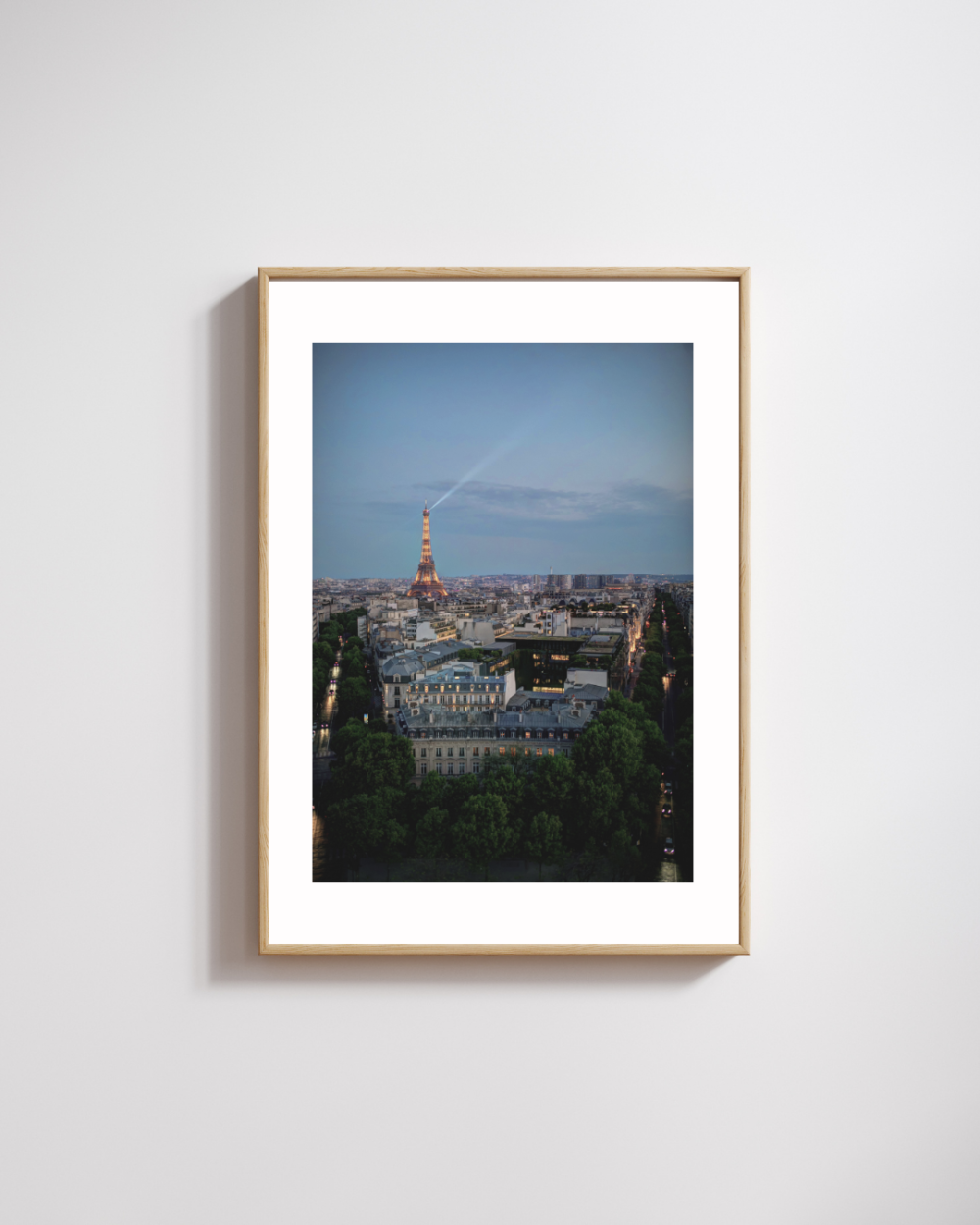 Paris at Night Photography Print - Image 2