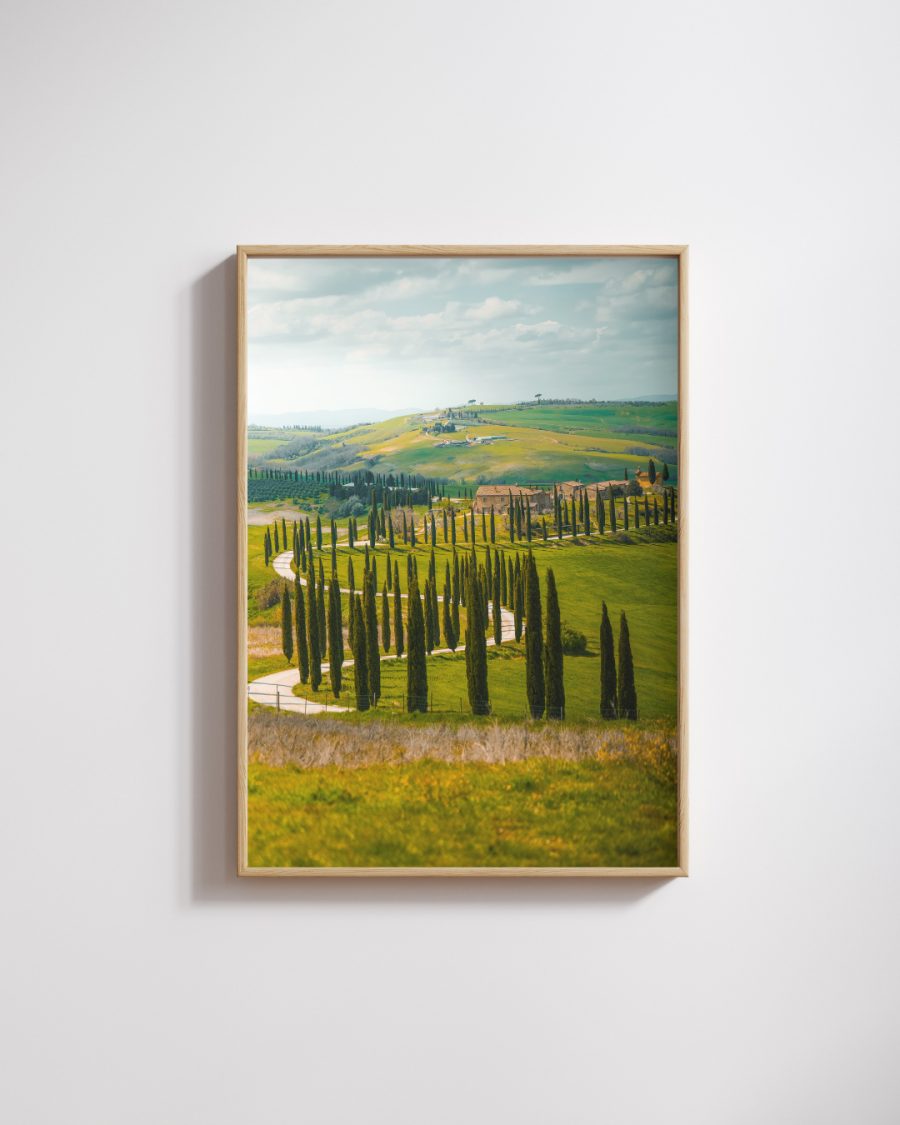 Tuscany View #1 Photography Print