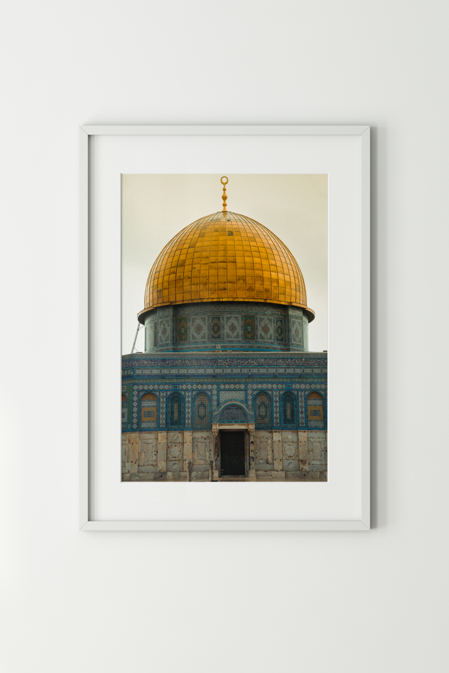 Dome of the Rock Al Aqsa Mosque Original Photography Print