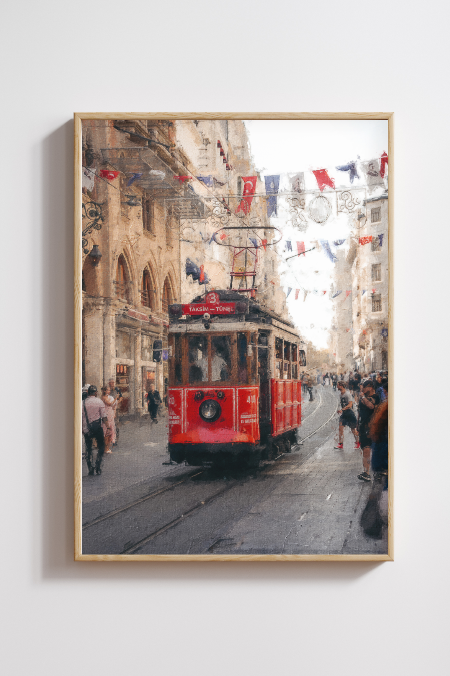 Taksim Tünel Original Art Print- Multiples Sizes/Frames