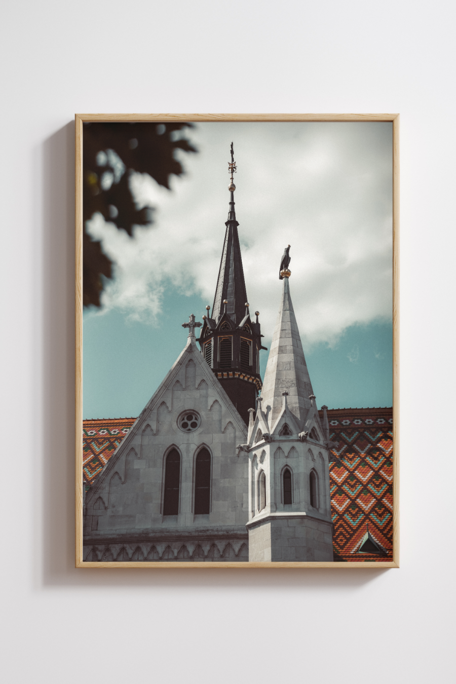 Gothic Elegance of Matthias Church Photography Print