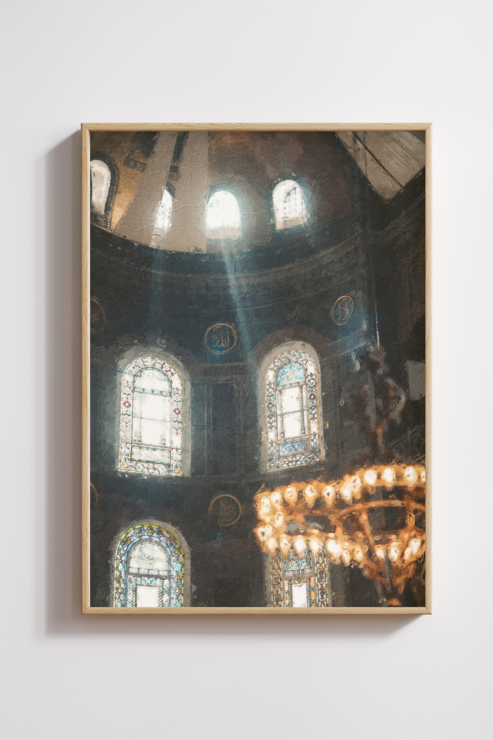 Hagia Sophia Original Art Print- Multiples Sizes/Frames