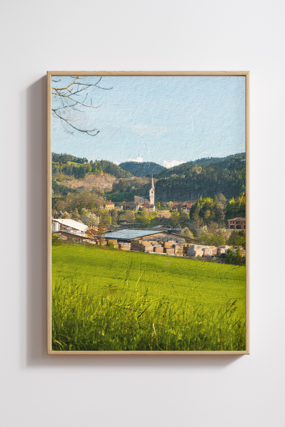 Carinthian Stillness Art Print