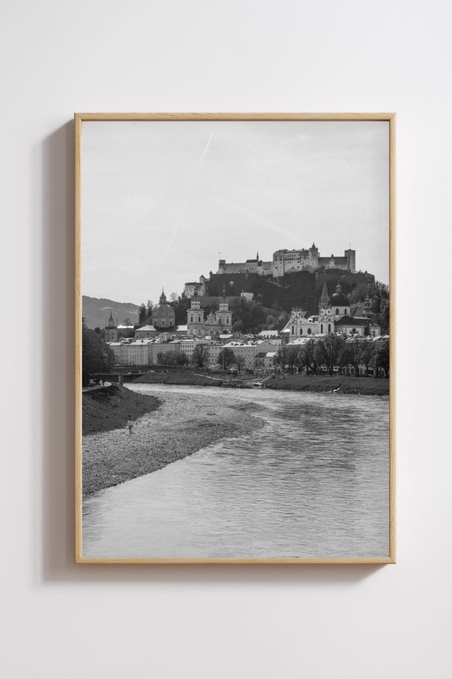 Hohensalzburg Fortress Above the Salzach Photography Print