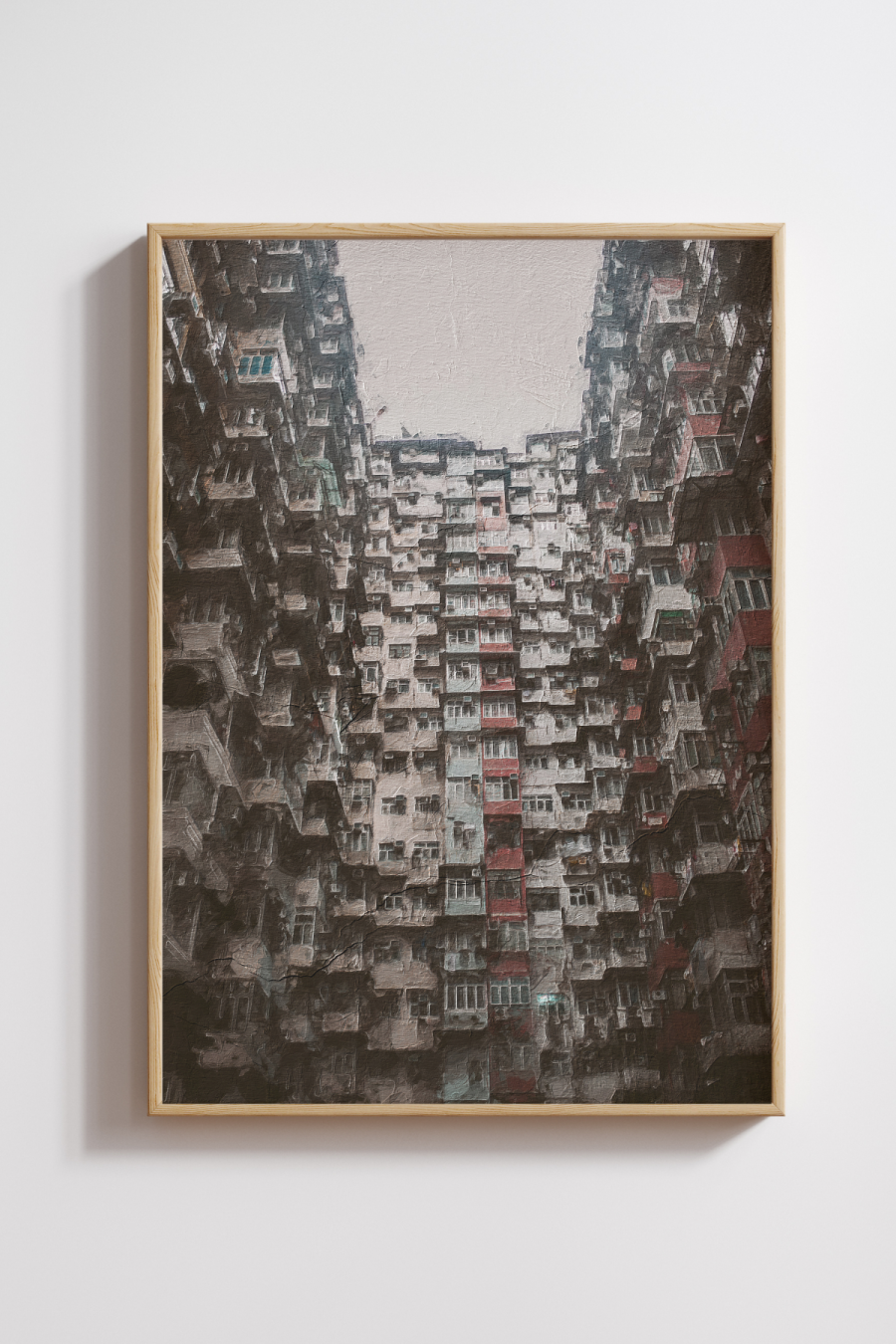 Yick Cheong Moster Building Hong Kong Art Print