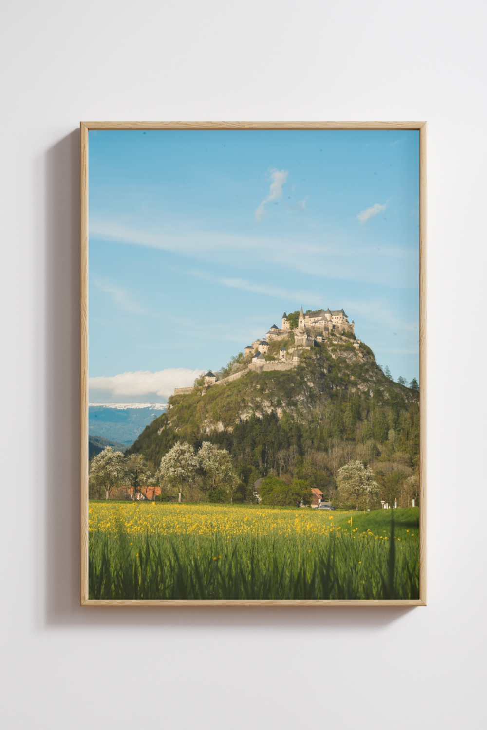 Hochosterwitz Castle in Spring Photography Print