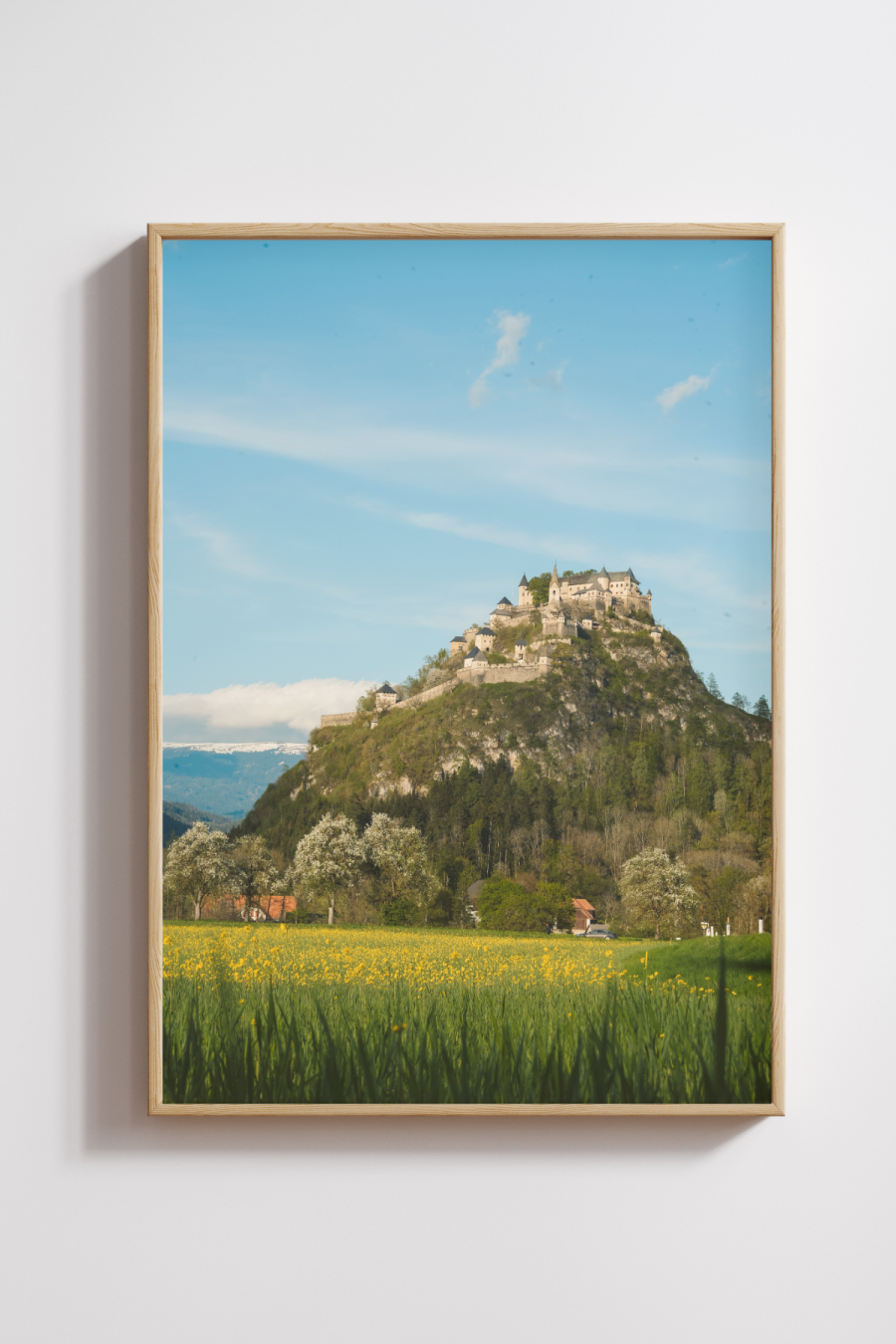 Hochosterwitz Castle in Spring Photography Print