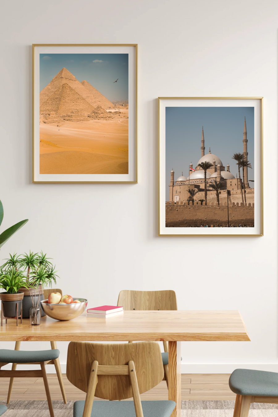 Pyramids and the Citadel