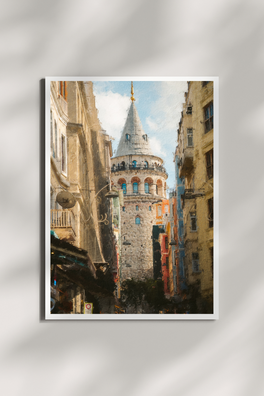 Evening Light – Galata Tower Mini Print