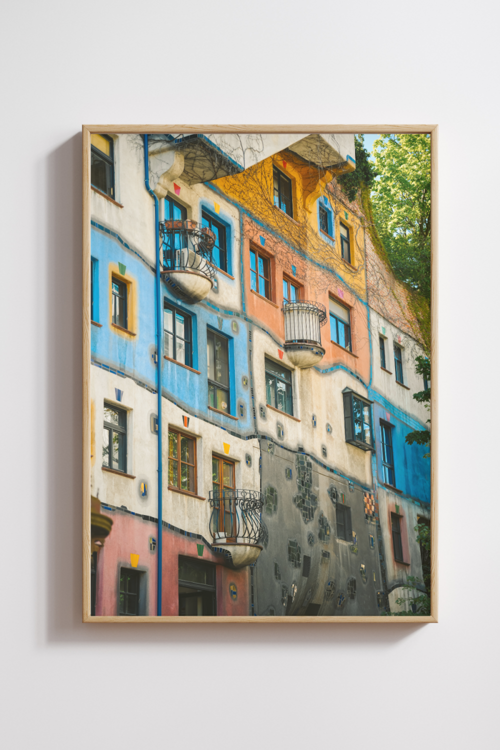 Hundertwasserhau Photography Print