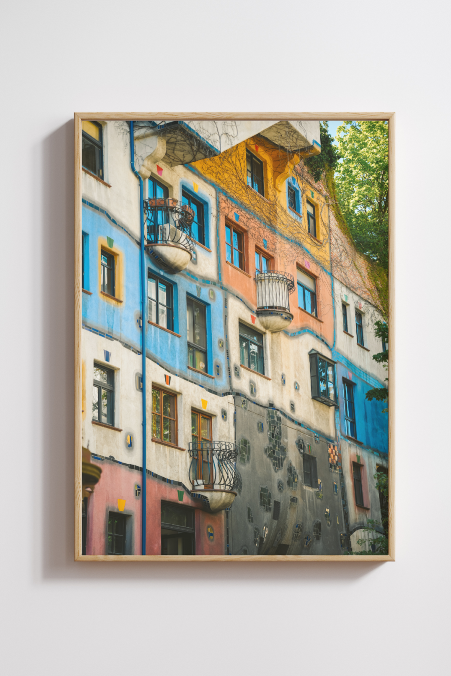 Hundertwasserhau Photography Print