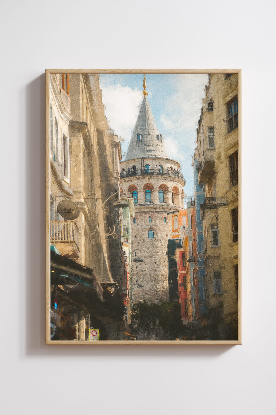 Galata Original Art Print- Multiples Sizes/Frames