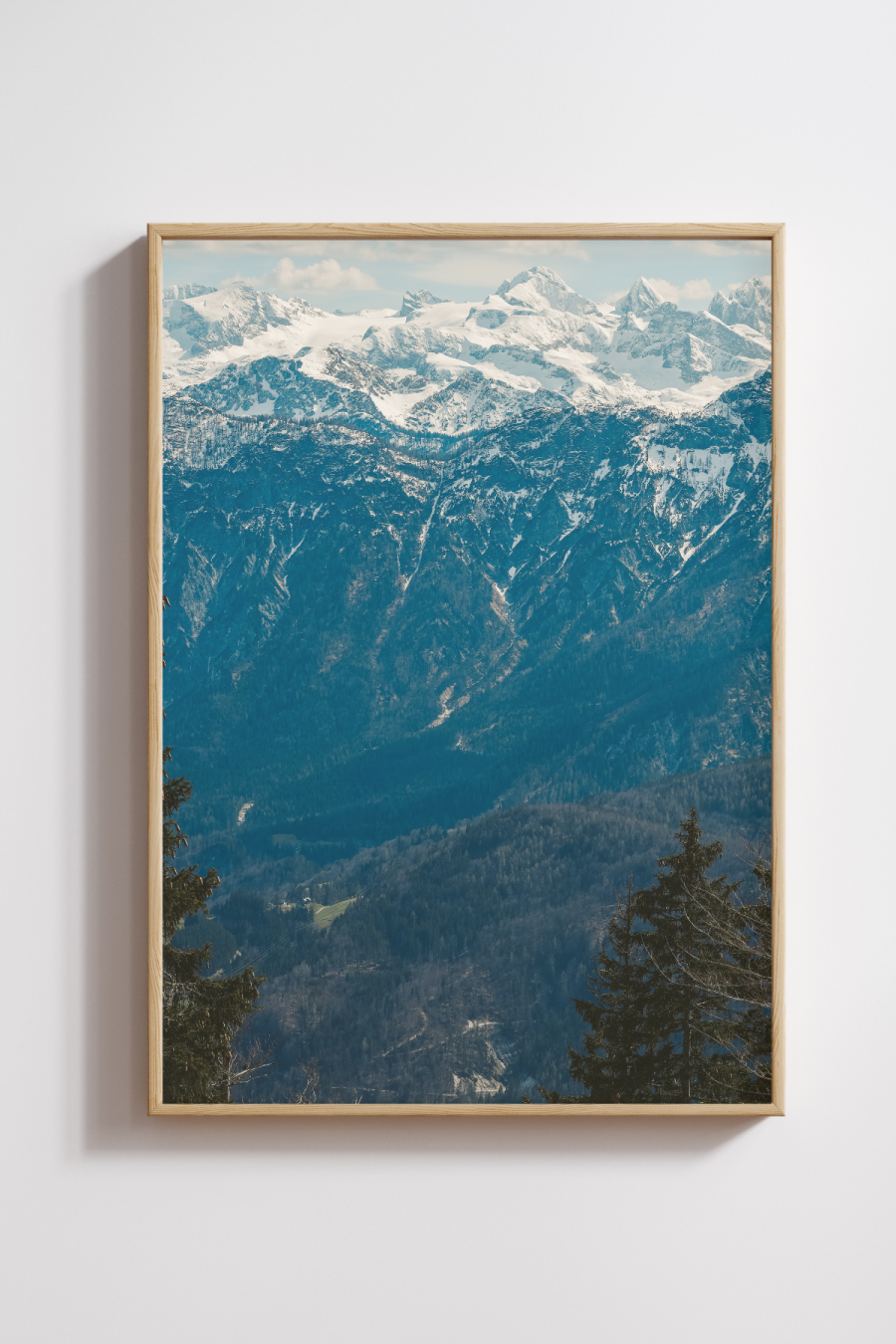 Majestic Dachstein Peaks – Hallstatt Region Photography Print