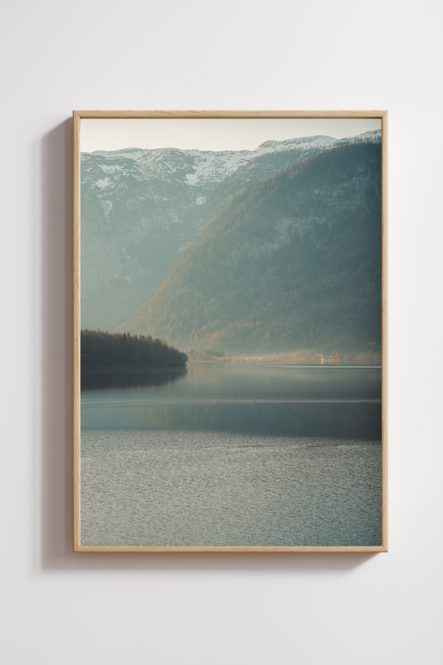 Misty Dawn – Lake Hallstatt Photography Print