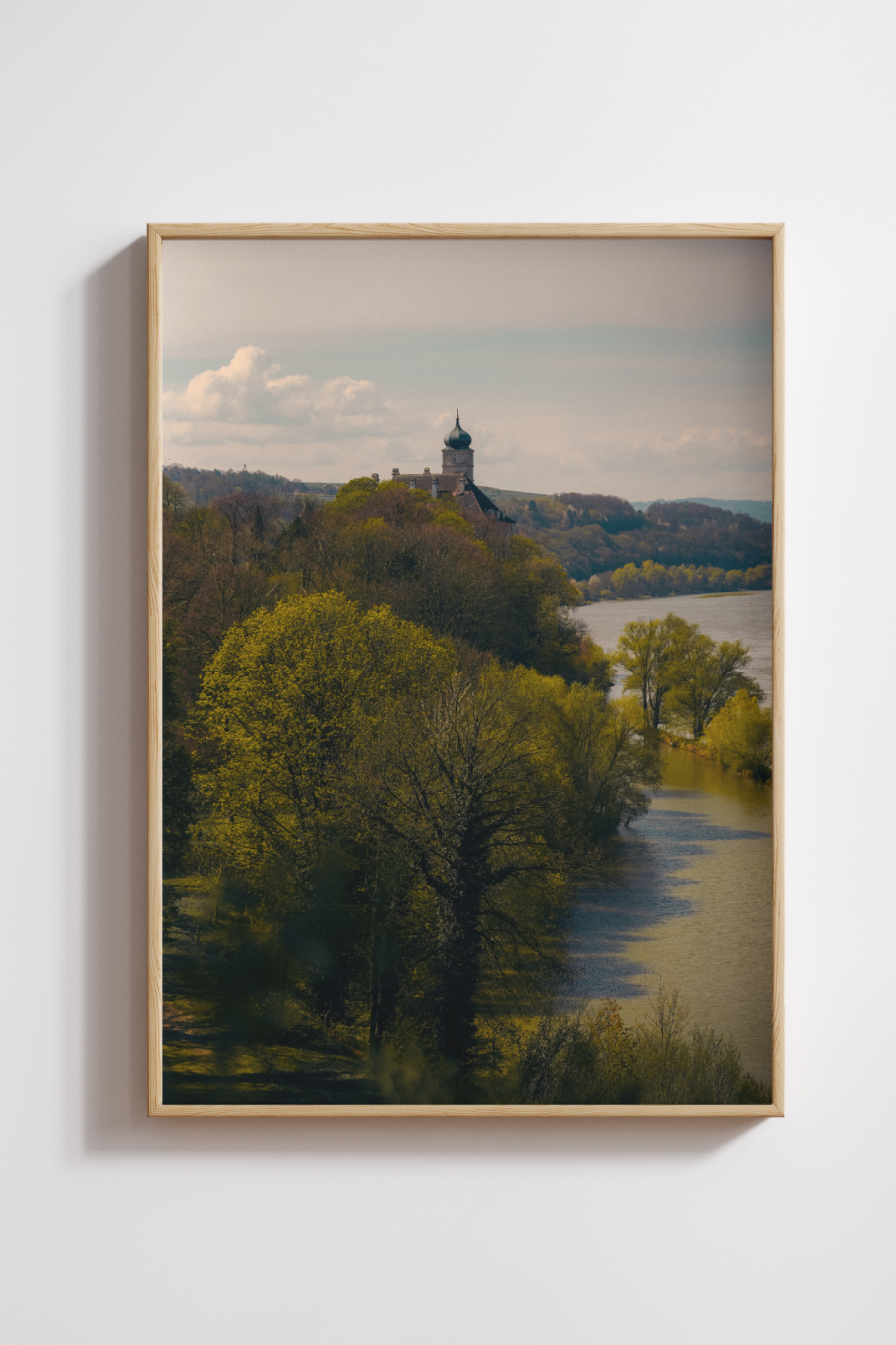 Monastery by the Danube Photography Print