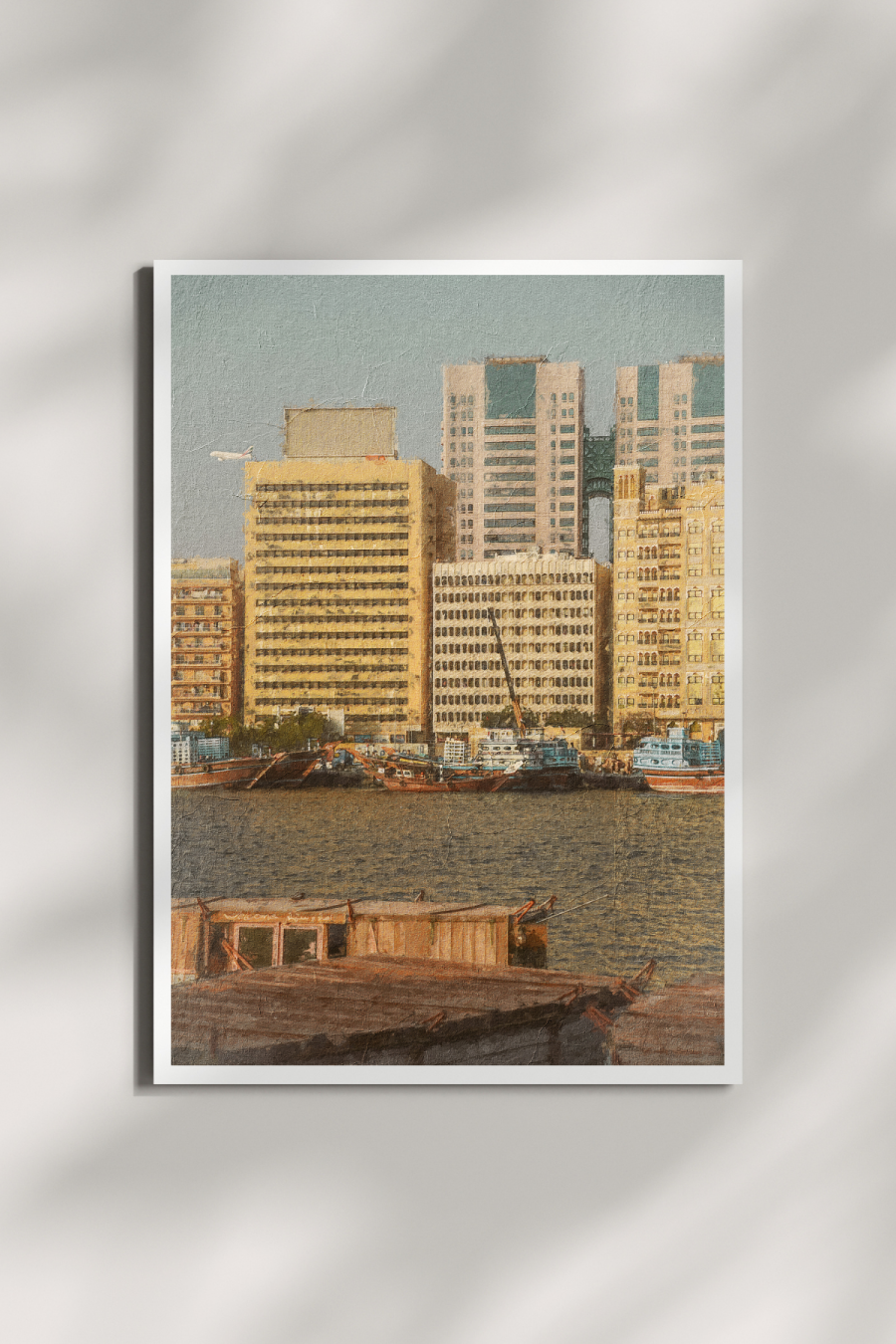 Creekside Gold #2 – Old Dubai Mini Print