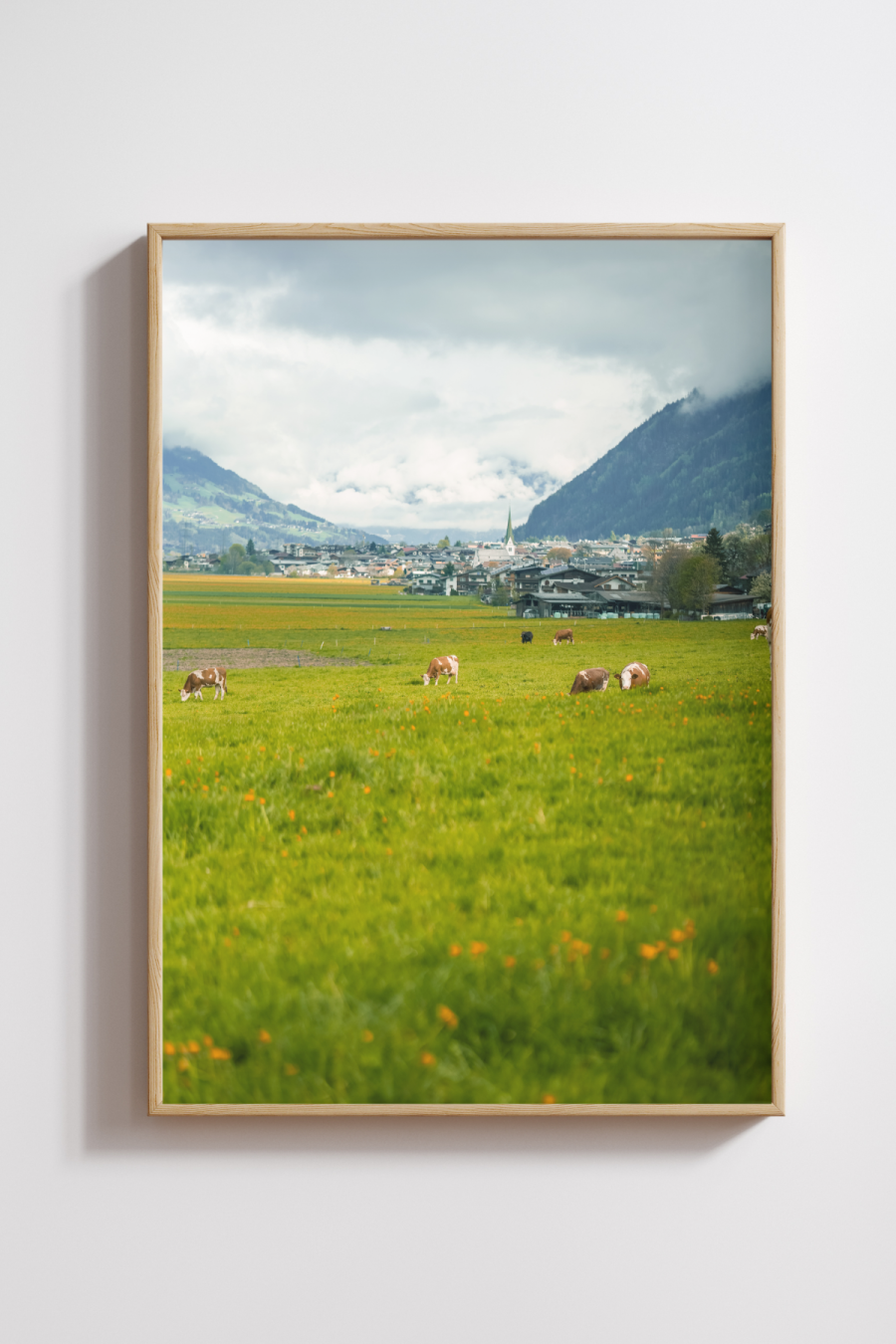 Pastures of Tyrol Photography Print