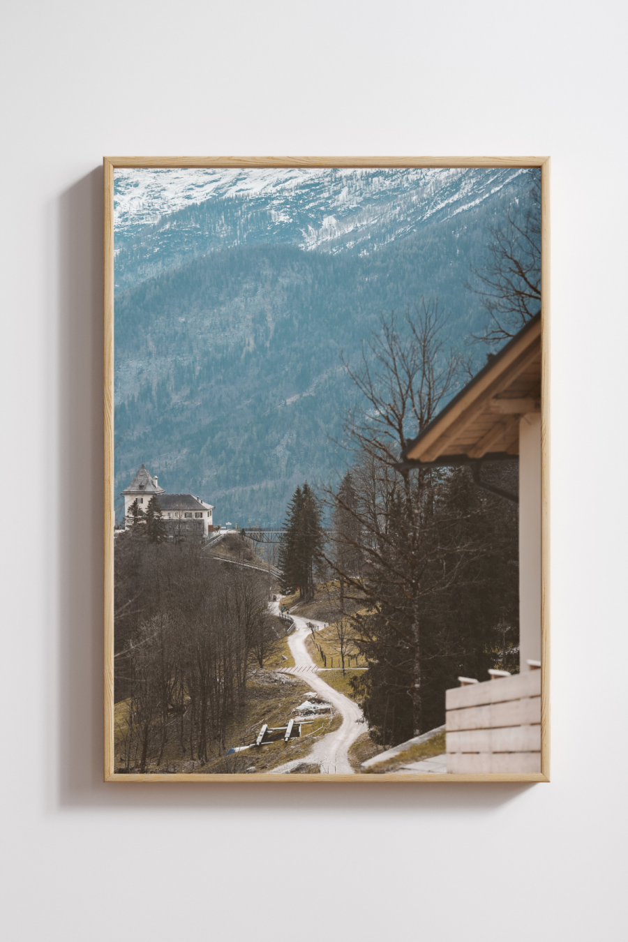 Path to the Alps – Austrian Mountain Trail Photography Print