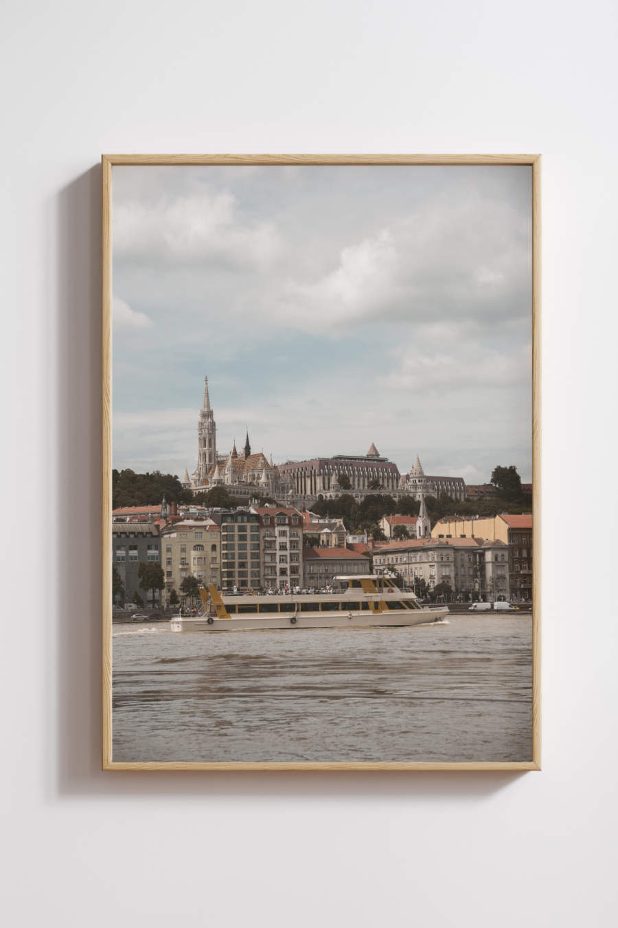 Riverside Reverie, Budapest Photography Print