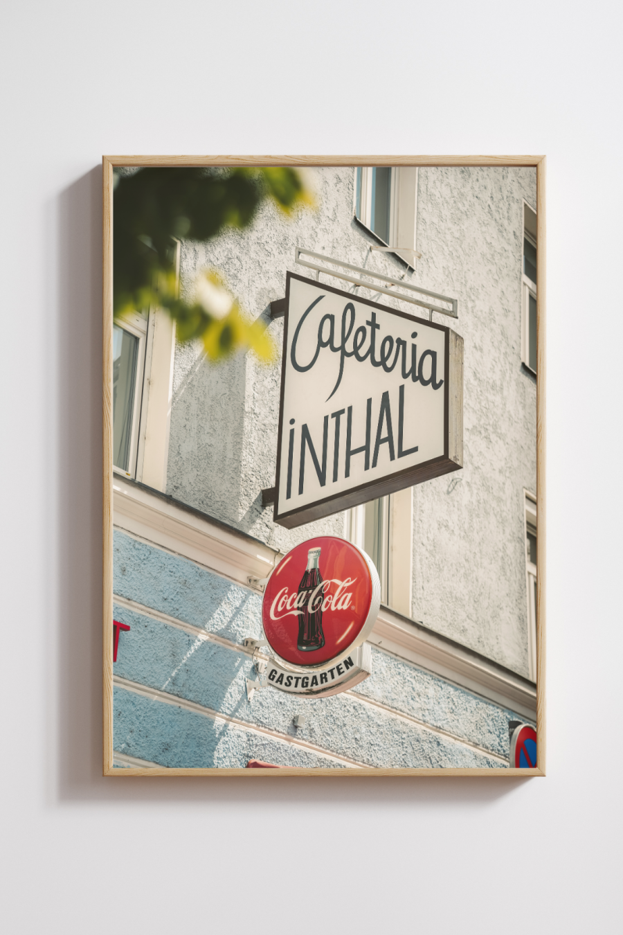 Retro Café Vibes Photography Print
