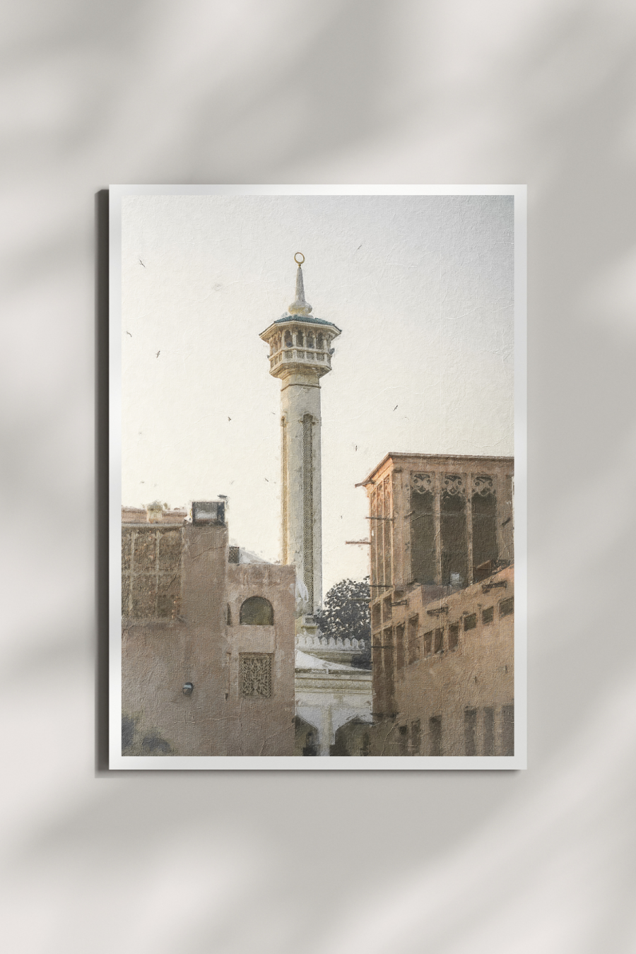 Minaret of Al Fahidi Mini Print