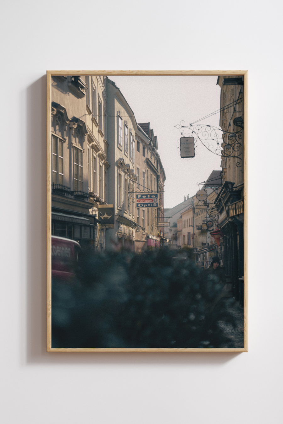 Shadows on a Narrow Street Photography Print