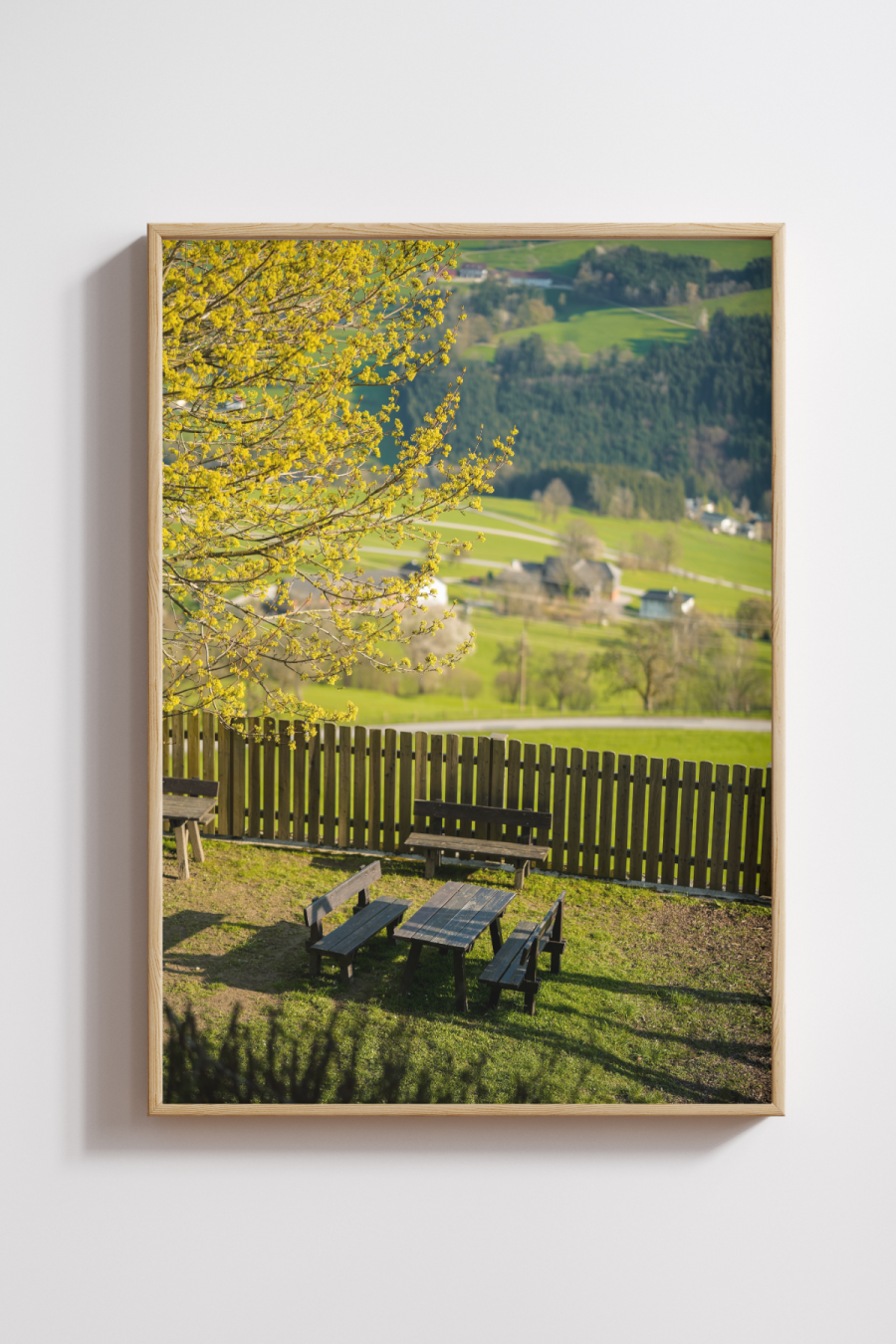 Spring Serenity – Sonntagberg Countryside Photography Print