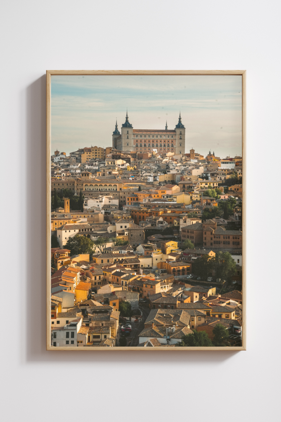 The Alcázar Above Toledo Photography Print
