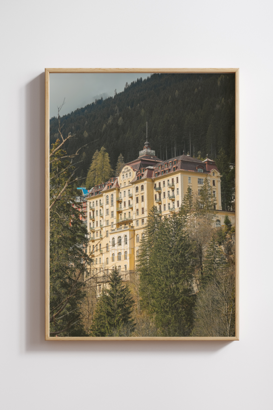 The Grand Sentinel of Bad Gastein Photography Print