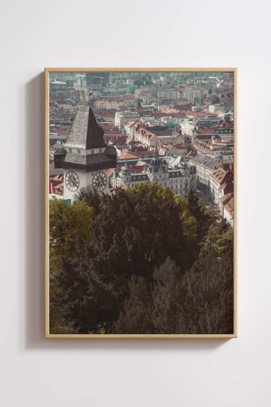 The Timeless Watcher of Graz Photography Print
