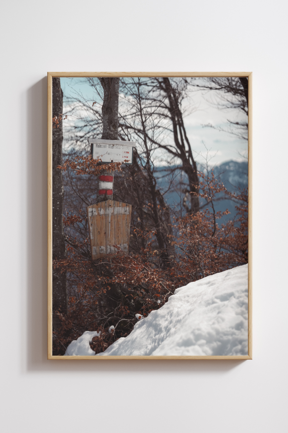 Trail to Hainzen – Hallstatt Mountains Photography Print