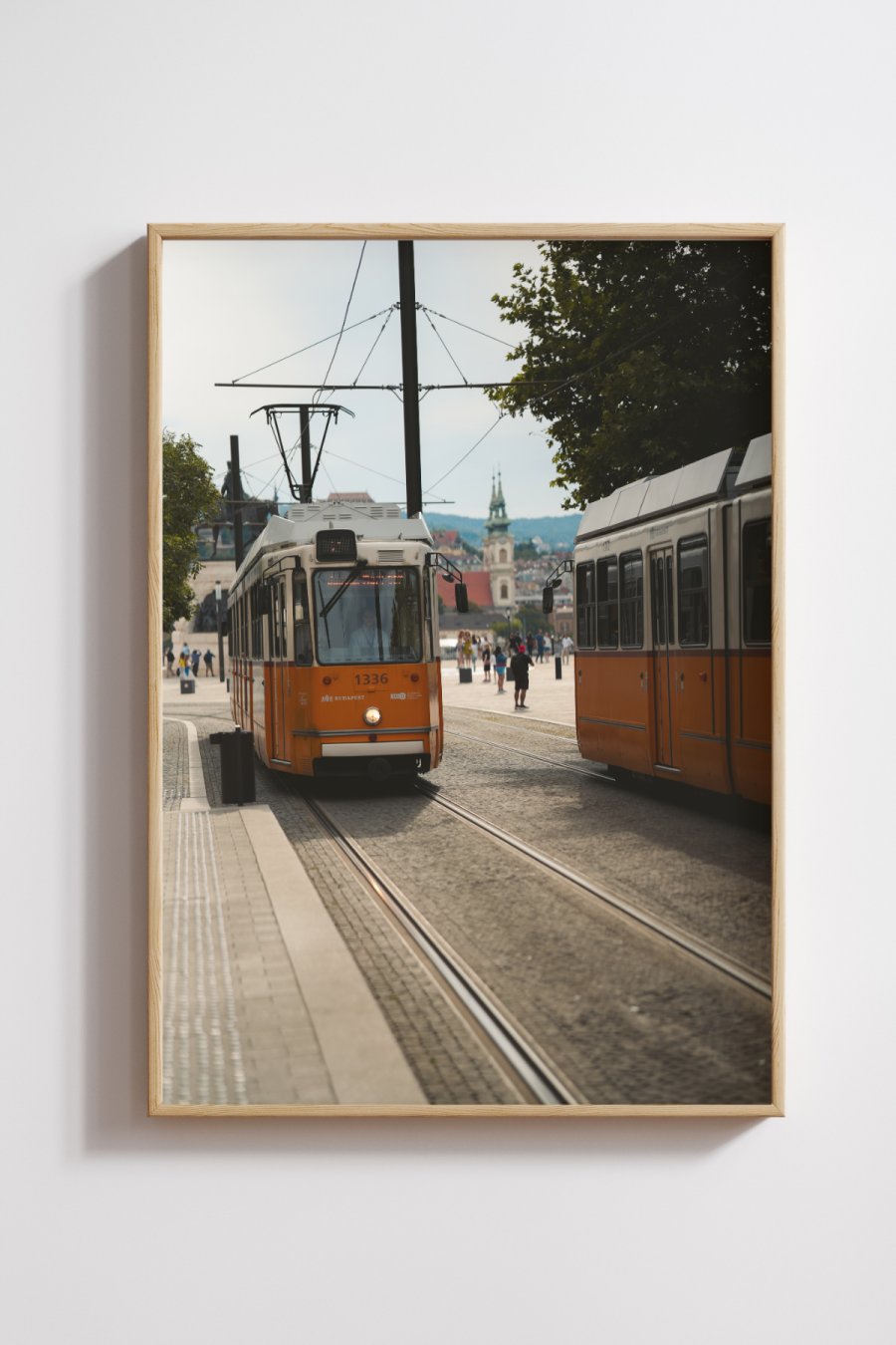 Tramlines of Budapest Photography Print