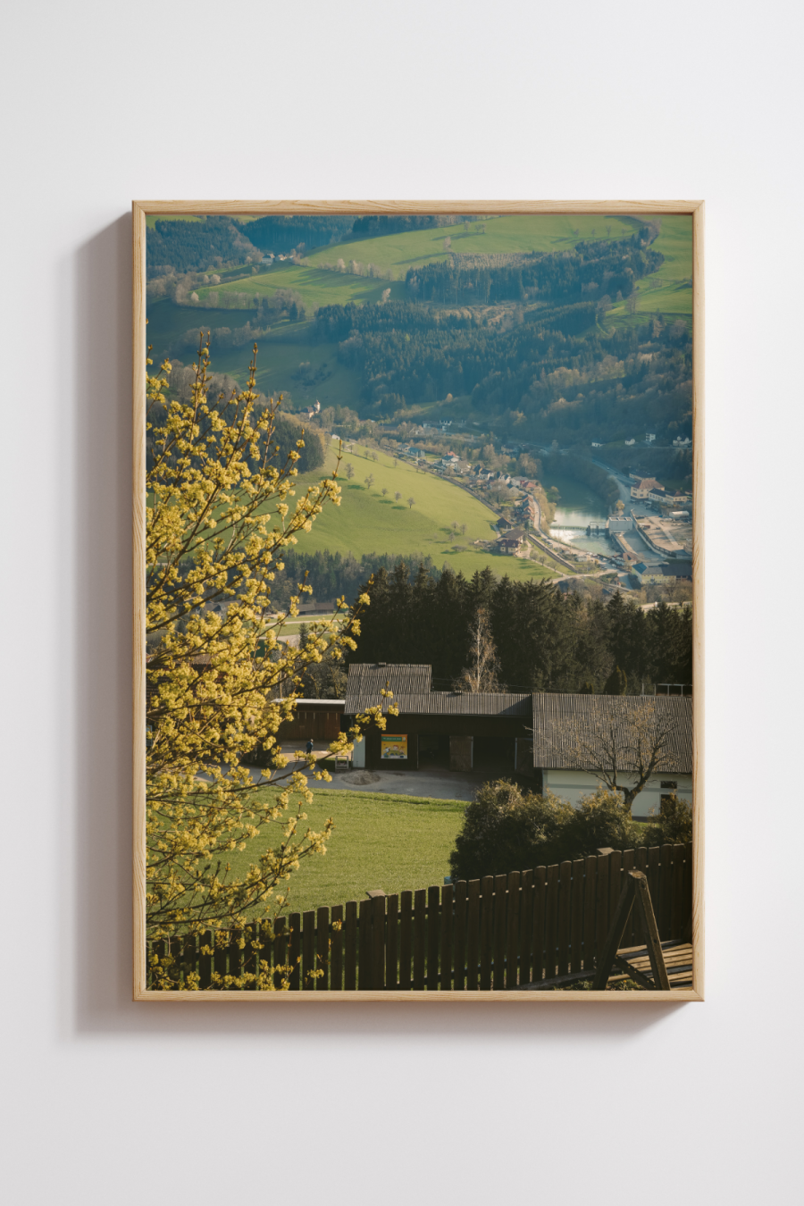 Valleys in Bloom – Sonntagberg Countryside Photography Print