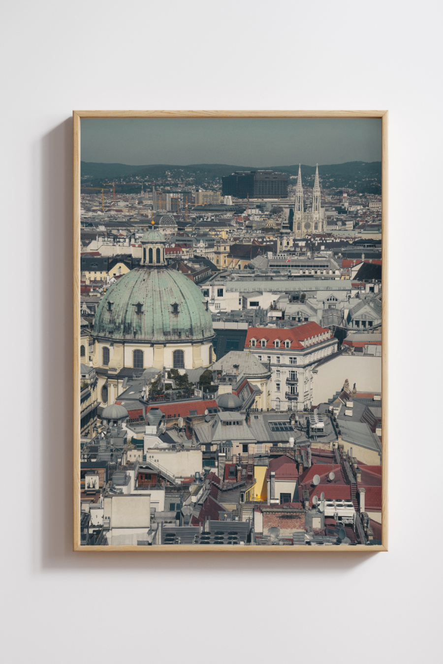 Vienna from Above Photography Print