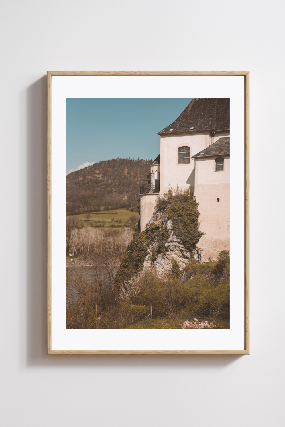 Clifftop Sanctuary, Wachau Valley Photography Print - Image 2
