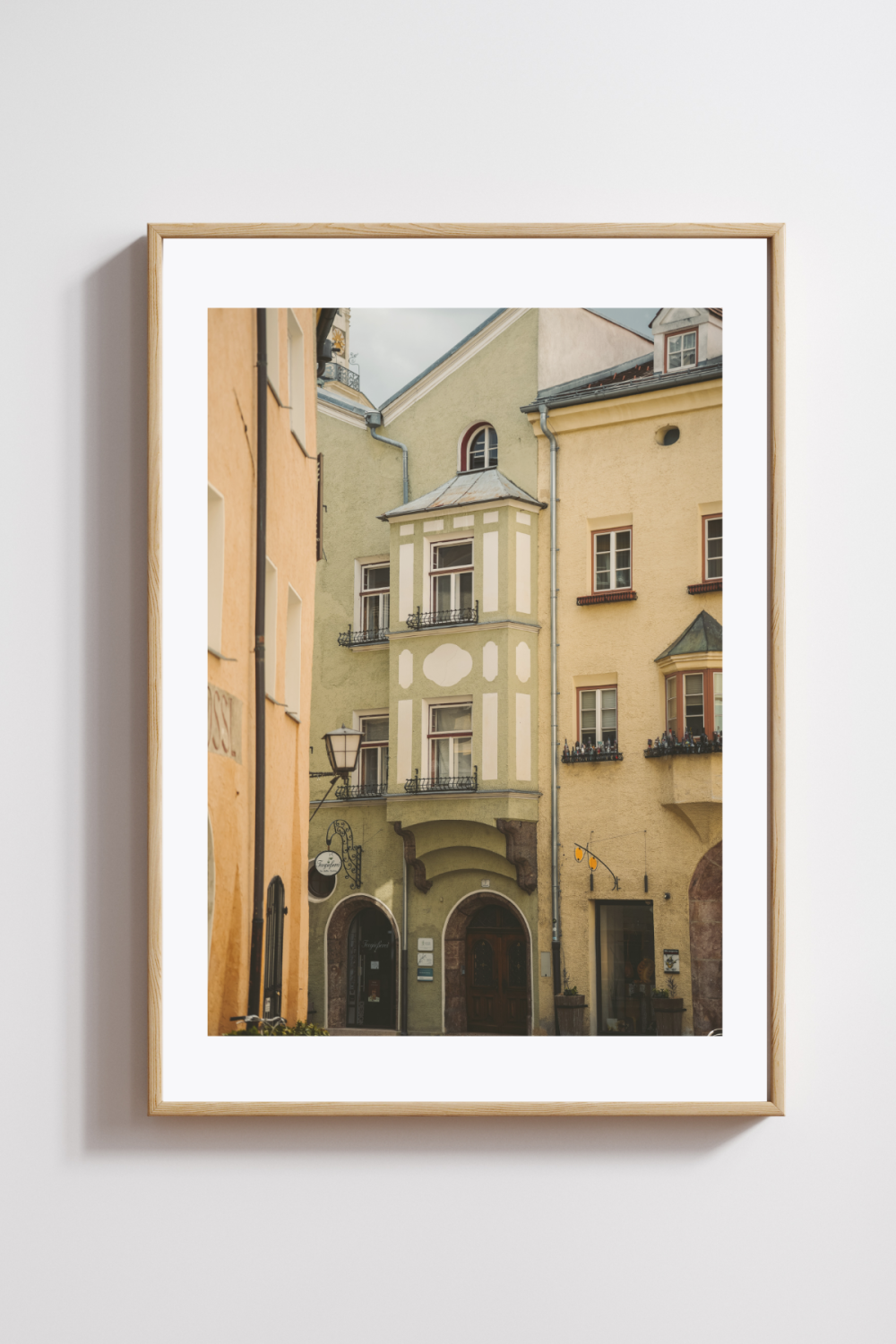 Colors of Hall in Tirol Photography Print - Image 2